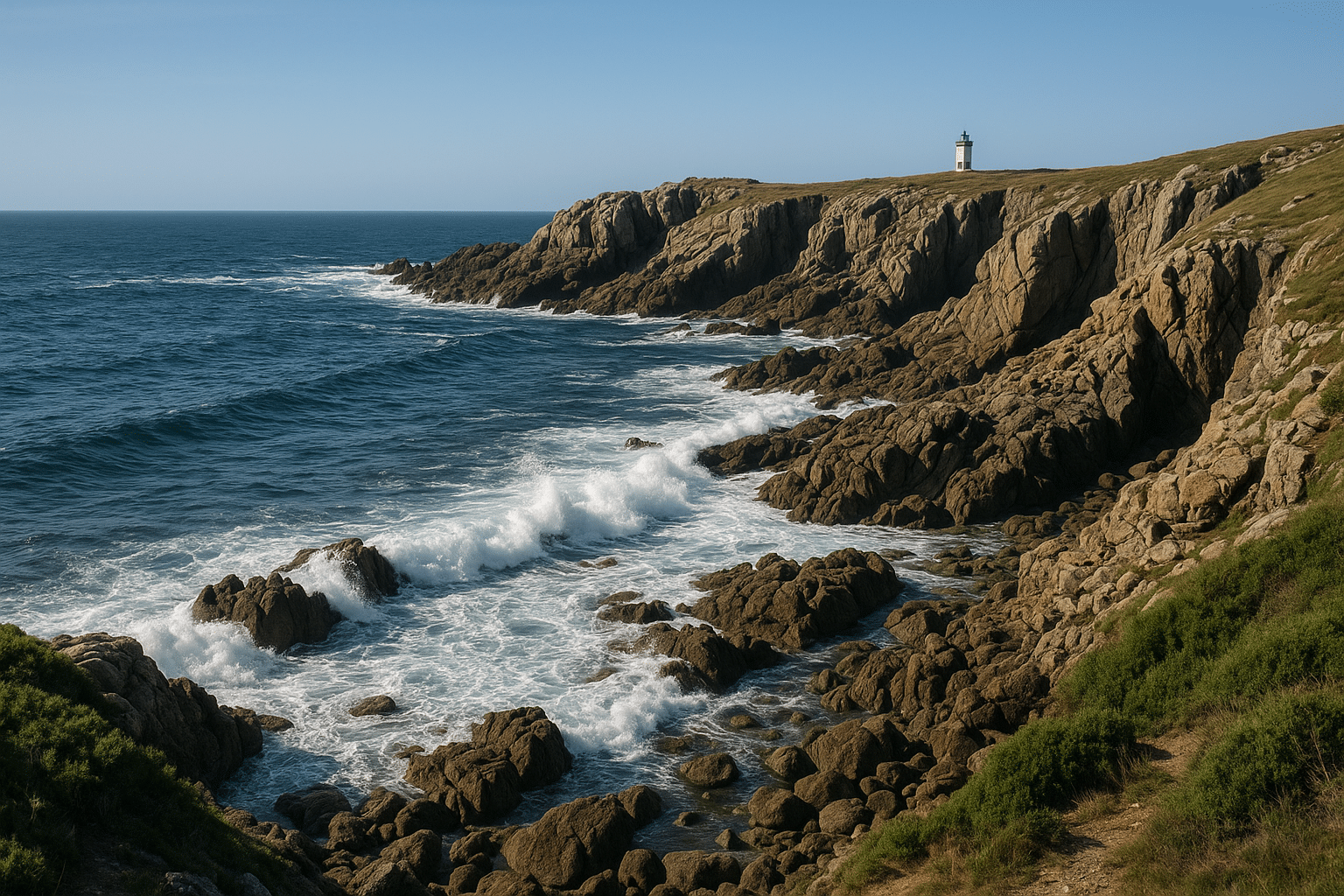 Pointe de Trévignon (Trégunc) : carte des plages, activités famille & spots surf